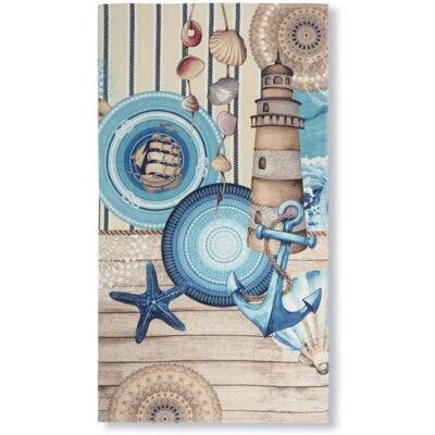 HIP - Aldiana - Blauw - 100x180 cm - Beach towel HIP - Aldiana - Blauw - 100x180 cm - Beach towel