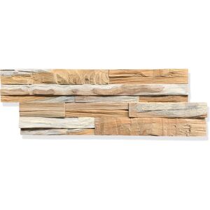 BES LED Houtstrips 3D Teakhout Madini 50x18cm BES LED Houtstrips 3D Teakhout Madini 50x18cm