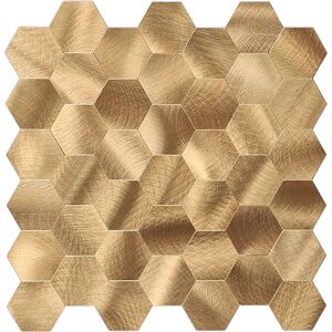 BES LED Zelfklevend Mozaïek Hexagon Gold BES LED Zelfklevend Mozaïek Hexagon Gold