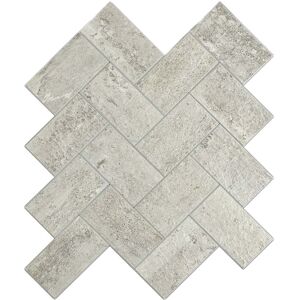 BES LED Zelfklevende Mozaïek Tegel - Afimera Stone Taupe Visgraat XL - Taupe - 29.5x28.8x3.3mm BES LED Zelfklevende Mozaïek Tegel - Afimera Stone Taupe Visgraat XL - Taupe - 29.5x28.8x3.3mm