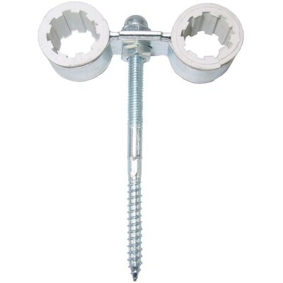 Riko CV T-Beugel + Inlage Verzinkt - 15mm Riko CV T-Beugel + Inlage Verzinkt - 15mm