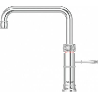 Quooker Classic Fusion Square Keukenkraan - Kokend - Warm & Koud Water - Kindveilige Dubbeldruk - Chroom Quooker Classic Fusion Square Keukenkraan - Kokend - Warm & Koud Water - Kindveilige Dubbeldruk - Chroom