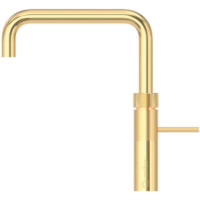 Quooker Fusion Square Keukenkraan - Kokend - Warm & Koud Water - Kindveilige Dubbeldruk - Goud Quooker Fusion Square Keukenkraan - Kokend - Warm & Koud Water - Kindveilige Dubbeldruk - Goud