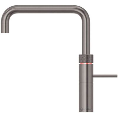 Quooker Fusion Square Keukenkraan - Kokend - Warm & Koud Water - Kindveilige Dubbeldruk - Gunmetal Quooker Fusion Square Keukenkraan - Kokend - Warm & Koud Water - Kindveilige Dubbeldruk - Gunmetal