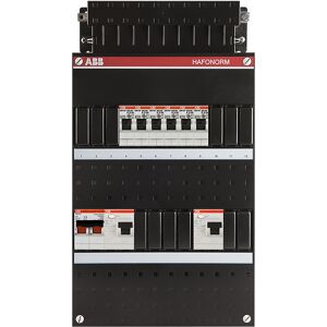 ABB Groepenkast Hafonorm - 6x achter 2x 30mA + HS 1-f HAD3333-22+H42 - 1SPF006905F0166 ABB Groepenkast Hafonorm - 6x achter 2x 30mA + HS 1-f HAD3333-22+H42 - 1SPF006905F0166