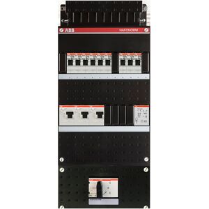 ABB Groepenkast Hafonorm - 9x achter 3x30mA + T + HS 3-f Installatiekast - 1SPF006907F0699 ABB Groepenkast Hafonorm - 9x achter 3x30mA + T + HS 3-f Installatiekast - 1SPF006907F0699