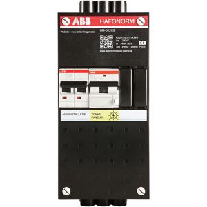ABB Groepenkast Hafonorm - Installatiekast PV aansluiting PV 16A 1-fase totaal max 40A 1-fase - 1SPN004000F0020 ABB Groepenkast Hafonorm - Installatiekast PV aansluiting PV 16A 1-fase totaal max 40A 1-fase - 1SPN004000F0020