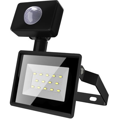 LED Breedstraler met Sensor - Velvalux Glowlit - 10 Watt - Natuurlijk Wit 4000K - Waterdicht IP65 - Flikkervrij LED Breedstraler met Sensor - Velvalux Glowlit - 10 Watt - Natuurlijk Wit 4000K - Waterdicht IP65 - Flikkervrij