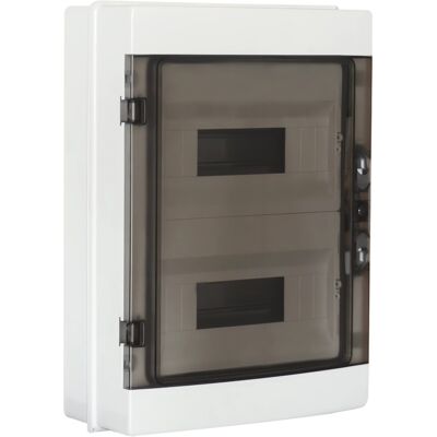 Opbouw Verdeelkast / Zekeringkast IP65 24-modules - Velvalux Panoboxpro - Waterdichte Elektrische Behuizing Opbouw Verdeelkast / Zekeringkast IP65 24-modules - Velvalux Panoboxpro - Waterdichte Elektrische Behuizing