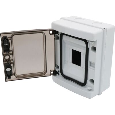 Opbouw Verdeelkast / Zekeringkast IP65 5-modules - Velvalux Panoboxpro - Waterdichte Elektrische Behuizing Opbouw Verdeelkast / Zekeringkast IP65 5-modules - Velvalux Panoboxpro - Waterdichte Elektrische Behuizing