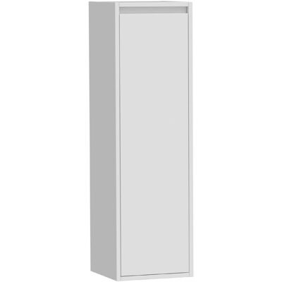 Brauer Adore - Hoge Kast - 120 cm - 1 Deur - Greeploos - Rechtsdraaiend - Hoogglans Wit Brauer Adore - Hoge Kast - 120 cm - 1 Deur - Greeploos - Rechtsdraaiend - Hoogglans Wit