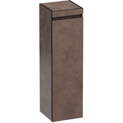 Brauer Joy - Edge - Hoge Kast - 120 cm - 1 Deur - Greeploos - Linksdraaiend - Erosion Brauer Joy - Edge - Hoge Kast - 120 cm - 1 Deur - Greeploos - Linksdraaiend - Erosion