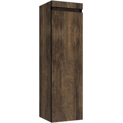Brauer Joy - Edge - Hoge Kast - 120 cm - 1 Deur - Greeploos - Linksdraaiend - Grove Brauer Joy - Edge - Hoge Kast - 120 cm - 1 Deur - Greeploos - Linksdraaiend - Grove
