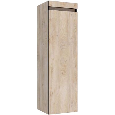 Brauer Joy - Edge - Hoge Kast - 120 cm - 1 Deur - Greeploos - Rechtsdraaiend - Forest Wheat Brauer Joy - Edge - Hoge Kast - 120 cm - 1 Deur - Greeploos - Rechtsdraaiend - Forest Wheat