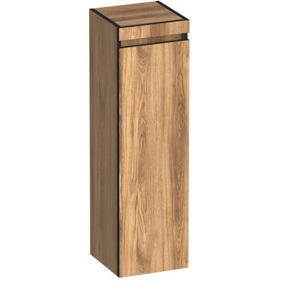 Brauer Joy - Edge - Hoge Kast - 120 cm - 1 Deur - Greeploos - Rechtsdraaiend - Honey Brauer Joy - Edge - Hoge Kast - 120 cm - 1 Deur - Greeploos - Rechtsdraaiend - Honey