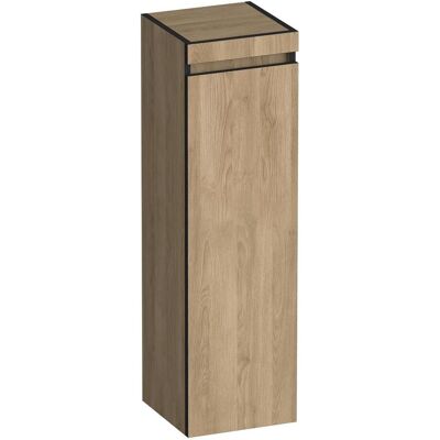 Brauer Joy - Edge - Hoge Kast - 120 cm - 1 Deur - Greeploos - Rechtsdraaiend - Sunlit Brauer Joy - Edge - Hoge Kast - 120 cm - 1 Deur - Greeploos - Rechtsdraaiend - Sunlit