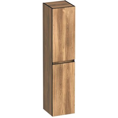 Brauer Joy - Edge - Hoge Kast - 160 cm - 2 Deuren - Greeploos - Links of Rechtsdraaiend - Honey Brauer Joy - Edge - Hoge Kast - 160 cm - 2 Deuren - Greeploos - Links of Rechtsdraaiend - Honey