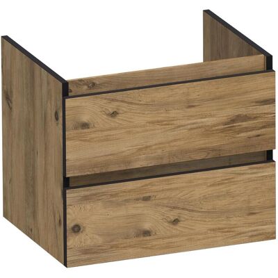 Brauer Joy Edge Onderkast 60 cm - met 2 Softclose Lades Greeploos en 1 Sifon Uitsparing - Chateau Brauer Joy Edge Onderkast 60 cm - met 2 Softclose Lades Greeploos en 1 Sifon Uitsparing - Chateau
