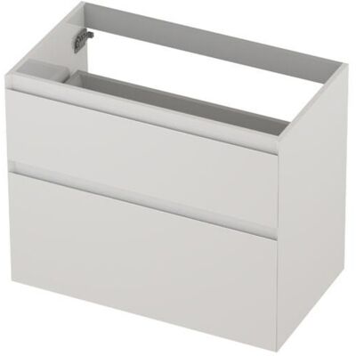 INK - Onderkast 2 Laden Greeploos Gelakt 45gr A-symmetrisch - 800x450x650 Mm - Hoogglans Wit INK - Onderkast 2 Laden Greeploos Gelakt 45gr A-symmetrisch - 800x450x650 Mm - Hoogglans Wit