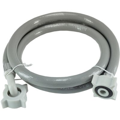 Riko Wasmachine Toevoerslang - Recht x Haaks - 250cm Riko Wasmachine Toevoerslang - Recht x Haaks - 250cm