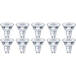 PHILIPS - LED Spot 10 Pack - CorePro 830 36D - GU10 Fitting - Dimbaar - 3W - Warm Wit 3000K   Vervangt 35W PHILIPS - LED Spot 10 Pack - CorePro 830 36D - GU10 Fitting - Dimbaar - 3W - Warm Wit 3000K   Vervangt 35W
