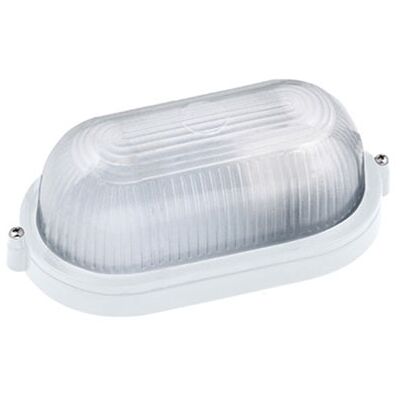 BES LED LED Tuinverlichting - Buitenlamp - Nimrat - Wand - Aluminium Mat Wit - E27 - Ovaal BES LED LED Tuinverlichting - Buitenlamp - Nimrat - Wand - Aluminium Mat Wit - E27 - Ovaal