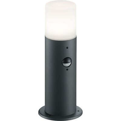 BES LED LED Tuinverlichting met Bewegingssensor - Staand Buitenlamp - Trion Hosina - E27 Fitting - Spatwaterdicht IP44 - Mat Antraciet - Aluminium BES LED LED Tuinverlichting met Bewegingssensor - Staand Buitenlamp - Trion Hosina - E27 Fitting - Spatwaterdicht IP44 - Mat Antraciet - Aluminium
