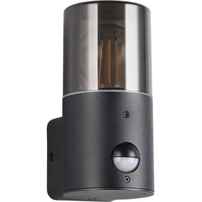BES LED LED Tuinverlichting - Buitenlamp - Trion Sicho - E27 Fitting - Bewegingssensor - Mat Zwart - Alumunium BES LED LED Tuinverlichting - Buitenlamp - Trion Sicho - E27 Fitting - Bewegingssensor - Mat Zwart - Alumunium