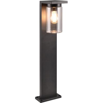 BES LED LED Tuinverlichting met Dag en Nacht Sensor - Staande Buitenlamp - Trion Ardola - E27 Fitting - Spatwaterdicht IP44 - Rechthoek - Mat Zwart - Aluminium BES LED LED Tuinverlichting met Dag en Nacht Sensor - Staande Buitenlamp - Trion Ardola - E27 Fitting - Spatwaterdicht IP44 - Rechthoek - Mat Zwart - Aluminium