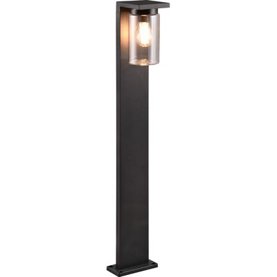 BES LED LED Tuinverlichting met Dag en Nacht Sensor - Staande Buitenlamp - Trion Ardola XL - E27 Fitting - Spatwaterdicht IP44 - Rechthoek - Mat Zwart - Aluminium BES LED LED Tuinverlichting met Dag en Nacht Sensor - Staande Buitenlamp - Trion Ardola XL - E27 Fitting - Spatwaterdicht IP44 - Rechthoek - Mat Zwart - Aluminium
