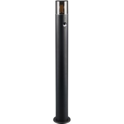 BES LED LED Tuinverlichting - Staande Buitenlamp - Trion Sicho XL - E27 Fitting - Bewegingssensor - Rond - Mat Zwart - Aluminium BES LED LED Tuinverlichting - Staande Buitenlamp - Trion Sicho XL - E27 Fitting - Bewegingssensor - Rond - Mat Zwart - Aluminium