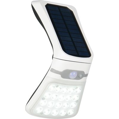 BES LED LED Tuinverlichting - Trion Aerix - Wandlamp Buitenlamp - 1 Lichtpunt van 3.5 Watt - Natuurlijk Wit 4000K - Schemeringsensor - Bewegingssensor - Op Batterijen - IP44 - Wit - Kunststof BES LED LED Tuinverlichting - Trion Aerix - Wandlamp Buitenlamp - 1 Lichtpunt van 3.5 Watt - Natuurlijk Wit 4000K - Schemeringsensor - Bewegingssensor - Op Batterijen - IP44 - Wit - Kunststof