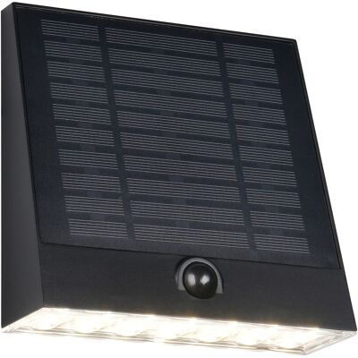 BES LED LED Tuinverlichting - Trion Caleo - Wandlamp Buitenlamp - 1 Lichtpunt van 6 Watt - Natuurlijk Wit 4000K - Schemeringsensor - Bewegingssensor - IP44 - Zwart - Kunststof BES LED LED Tuinverlichting - Trion Caleo - Wandlamp Buitenlamp - 1 Lichtpunt van 6 Watt - Natuurlijk Wit 4000K - Schemeringsensor - Bewegingssensor - IP44 - Zwart - Kunststof