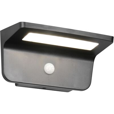 BES LED LED Tuinverlichting - Trion Citeo - Wandlamp Buitenlamp - 1 Lichtpunt van 8 Watt - Natuurlijk Wit 4000K - Schemeringsensor - Bewegingssensor - IP44 - Mat Zwart - Kunststof BES LED LED Tuinverlichting - Trion Citeo - Wandlamp Buitenlamp - 1 Lichtpunt van 8 Watt - Natuurlijk Wit 4000K - Schemeringsensor - Bewegingssensor - IP44 - Mat Zwart - Kunststof