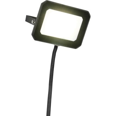 BES LED LED Tuinverlichting - Trion Noven - Wandlamp Buitenlamp - 1 Lichtpunt van 20 Watt - Natuurlijk Wit 4000K - Kantelbaar - IP65 - Mat Zwart - Aluminium BES LED LED Tuinverlichting - Trion Noven - Wandlamp Buitenlamp - 1 Lichtpunt van 20 Watt - Natuurlijk Wit 4000K - Kantelbaar - IP65 - Mat Zwart - Aluminium