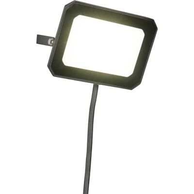 BES LED LED Tuinverlichting - Trion Noven - Wandlamp Buitenlamp - 1 Lichtpunt van 30 Watt - Natuurlijk Wit 4000K - Kantelbaar - IP65 - Mat Zwart - Aluminium BES LED LED Tuinverlichting - Trion Noven - Wandlamp Buitenlamp - 1 Lichtpunt van 30 Watt - Natuurlijk Wit 4000K - Kantelbaar - IP65 - Mat Zwart - Aluminium