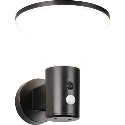 BES LED LED Tuinverlichting - Trion Skand - Wandlamp Buitenlamp - 1 Lichtpunt van 3.5 Watt - Natuurlijk Wit 4000K - Schemeringsensor - Bewegingssensor - IP44 - Mat Zwart - Kunststof BES LED LED Tuinverlichting - Trion Skand - Wandlamp Buitenlamp - 1 Lichtpunt van 3.5 Watt - Natuurlijk Wit 4000K - Schemeringsensor - Bewegingssensor - IP44 - Mat Zwart - Kunststof