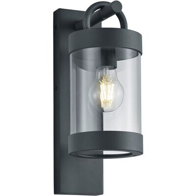 BES LED LED Tuinverlichting met Dag en Nacht Sensor - Wandlamp Buitenlamp - Trion Semby - E27 Fitting - Spatwaterdicht IP44 - Mat Antraciet - Aluminium BES LED LED Tuinverlichting met Dag en Nacht Sensor - Wandlamp Buitenlamp - Trion Semby - E27 Fitting - Spatwaterdicht IP44 - Mat Antraciet - Aluminium