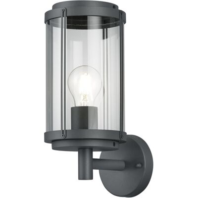 BES LED LED Tuinverlichting - Wandlamp - Buitenlamp - Trion Taniron - E27 Fitting - Spatwaterdicht IP44 - Mat Antraciet - Aluminium BES LED LED Tuinverlichting - Wandlamp - Buitenlamp - Trion Taniron - E27 Fitting - Spatwaterdicht IP44 - Mat Antraciet - Aluminium