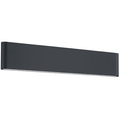 BES LED LED Tuinverlichting - Tuinlamp - Trion Thino - Wand - 16W - Mat Antraciet - Aluminium BES LED LED Tuinverlichting - Tuinlamp - Trion Thino - Wand - 16W - Mat Antraciet - Aluminium