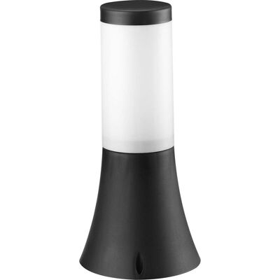 BES LED Staande Buitenlamp - Sokkellamp - Orkidera 1 - E27 Fitting - Rond - Zwart BES LED Staande Buitenlamp - Sokkellamp - Orkidera 1 - E27 Fitting - Rond - Zwart