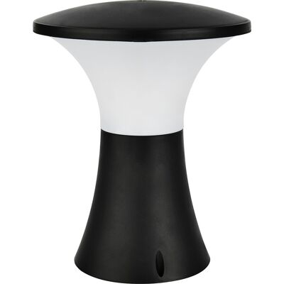 BES LED Staande Buitenlamp - Sokkellamp - Papatyana 1 - E27 Fitting - Rond - Zwart BES LED Staande Buitenlamp - Sokkellamp - Papatyana 1 - E27 Fitting - Rond - Zwart