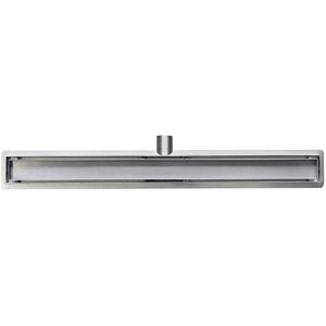 Wiesbaden Douchegoot met Tegelrooster en Flens - 90x7cm - RVS Wiesbaden Douchegoot met Tegelrooster en Flens - 90x7cm - RVS
