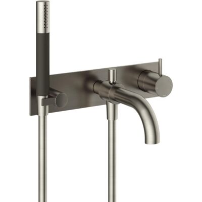 Hotbath Cobber Afbouwdeel - Inbouw Douche/Badmengkraan - Automatische Omstelinrichting met Doucheslang en Handdouche - Geborsteld RVS 316 Hotbath Cobber Afbouwdeel - Inbouw Douche/Badmengkraan - Automatische Omstelinrichting met Doucheslang en Handdouche - Geborsteld RVS 316
