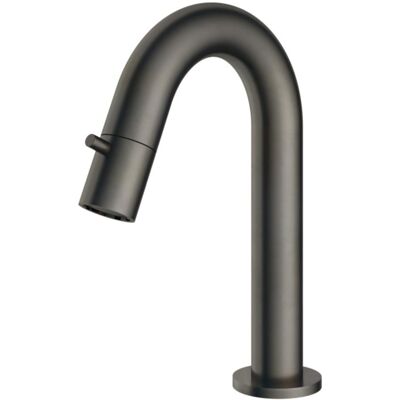 Hotbath Cobber Fonteinkraan - Opbouw - Uitvoering AI - Mat Zwart - Messing - 193 mm - Waterbesparend Hotbath Cobber Fonteinkraan - Opbouw - Uitvoering AI - Mat Zwart - Messing - 193 mm - Waterbesparend