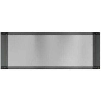 Hotbath &More Inbouwnis - 30 x 80 x 10 cm - Frameless - RVS 316 Hotbath &More Inbouwnis - 30 x 80 x 10 cm - Frameless - RVS 316