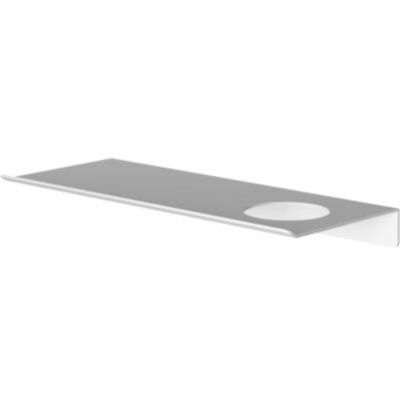 Hotbath &More Shelves - Planchet 30 Cm - Inclusief Bevestigingsrails - Met 1 Uitsparing - Voor Zeepdispenser of Beker - Mat Wit Hotbath &More Shelves - Planchet 30 Cm - Inclusief Bevestigingsrails - Met 1 Uitsparing - Voor Zeepdispenser of Beker - Mat Wit