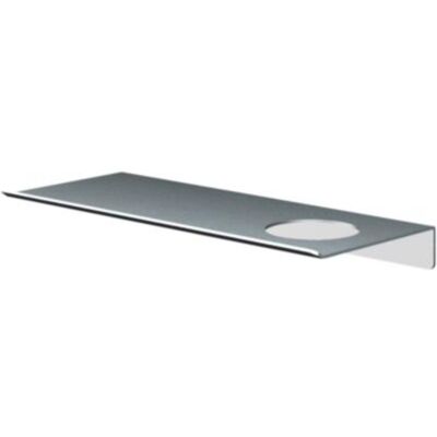 Hotbath &More Shelves - Planchet 30 Cm - Inclusief Bevestigingsrails - Met 1 Uitsparing - Voor Zeepdispenser of Beker - RVS 316 Hotbath &More Shelves - Planchet 30 Cm - Inclusief Bevestigingsrails - Met 1 Uitsparing - Voor Zeepdispenser of Beker - RVS 316