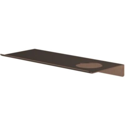 Hotbath &More Shelves - Planchet 30 Cm - Inclusief Bevestigingsrails - Met 1 Uitsparing - Voor Zeepdispenser of Beker - Tuscan Bronze Hotbath &More Shelves - Planchet 30 Cm - Inclusief Bevestigingsrails - Met 1 Uitsparing - Voor Zeepdispenser of Beker - Tuscan Bronze
