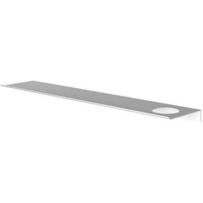 Hotbath &More Shelves - Planchet 60 Cm - Inclusief Bevestigingsrails - Met 1 Uitsparing - Voor Zeepdispenser of Beker - Mat Wit Hotbath &More Shelves - Planchet 60 Cm - Inclusief Bevestigingsrails - Met 1 Uitsparing - Voor Zeepdispenser of Beker - Mat Wit